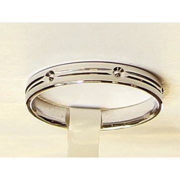 Alliance Fantaisie Or Blanc