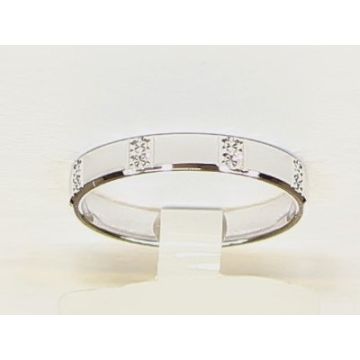 Alliance Fantaisie Or Blanc