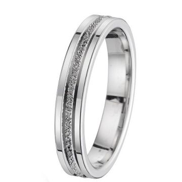 Alliance Fantaisie Or Blanc