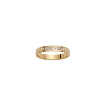 Alliance Or Jaune Diamant 0.15 Ct