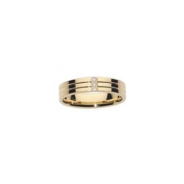 Alliance Or Jaune Diamant 0.05 Ct