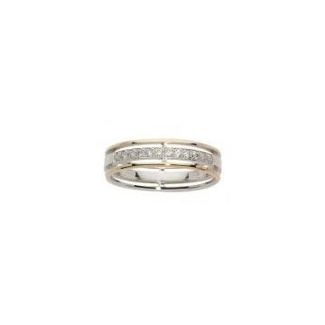 Alliance Bicolore Diamant 0.2 Ct
