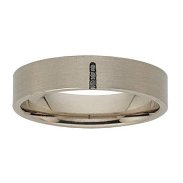 Alliance Or Blanc Diamant 0.02 Ct