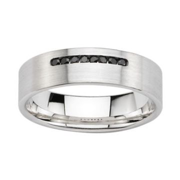 Alliance Or Blanc Diamant 0.11 Ct