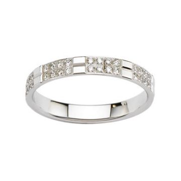 Alliance Tour Diamant Or Blanc