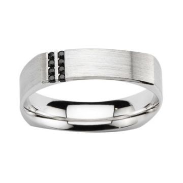 Alliance Or Blanc Diamant 0.06 Ct