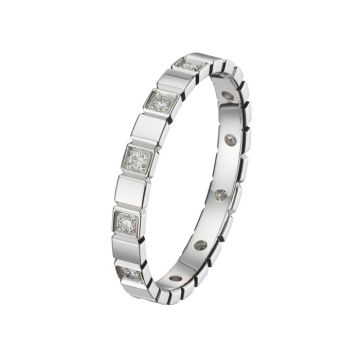 Alliance Tour Diamant Or Blanc