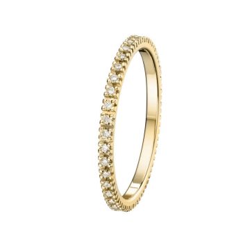 Alliance Or Jaune Diamant 0.2 Ct