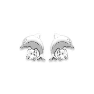 Boucles D'oreilles Argent 925 Cristal