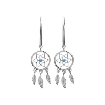 Boucles D'oreilles Argent 925 Rhodié Ps