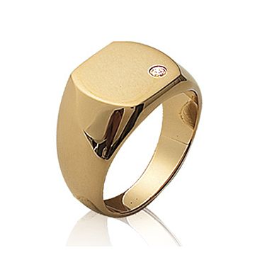 Bague Plaqué Or 750 5 Microns Oxyde De Zirconium