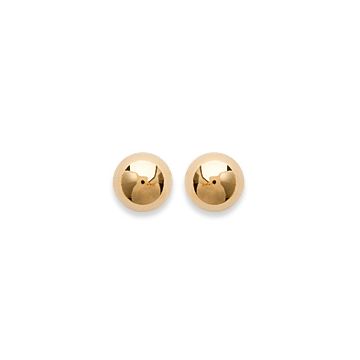 Boucles D'oreilles Plaqué Or 750 3 Microns