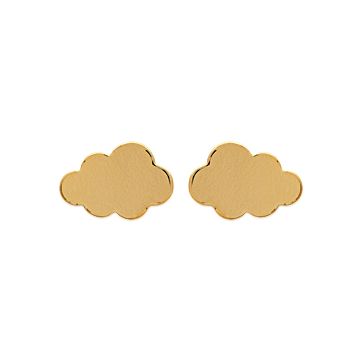 Boucles D'oreilles Plaqué Or 750 3 Microns