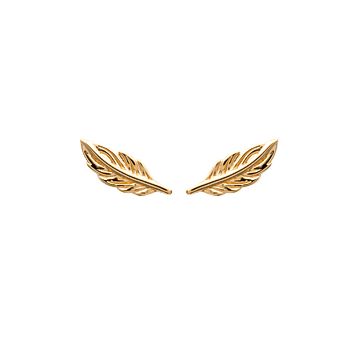 Boucles D'oreilles Plaqué Or 750 3 Microns