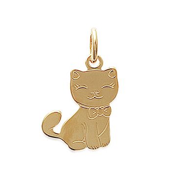 Pendentif Plaqué Or 750 3 Microns