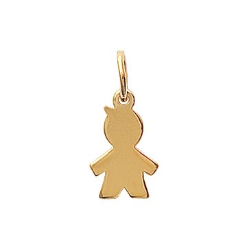 Pendentif Plaqué Or 750 3 Microns