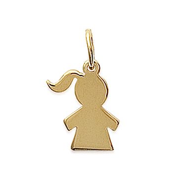 Pendentif Plaqué Or 750 3 Microns