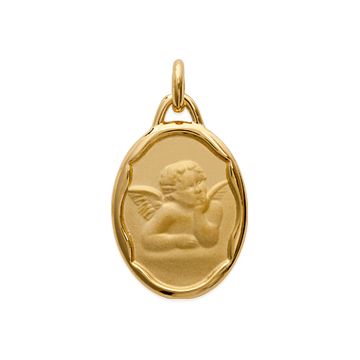 Pendentif Plaqué Or 750 3 Microns