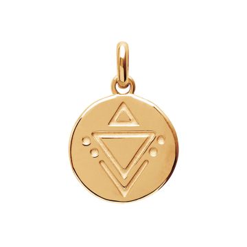 Pendentif Plaqué Or 750 3 Microns