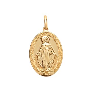 Pendentif Plaqué Or 750 3 Microns