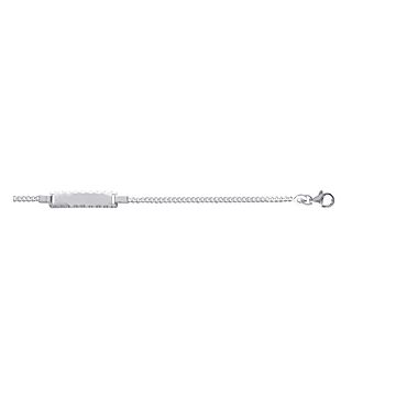 Identité Argent 925 Rhodié