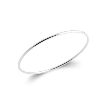 Jonc Argent 925 Rhodié