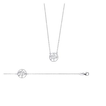 Collier Argent 925 Rhodié