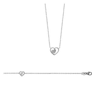 Collier Argent 925 Rhodié