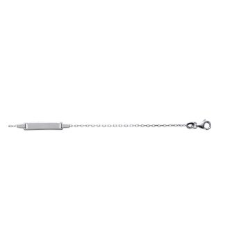 Identité Argent 925 Rhodié