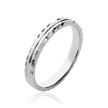 Bague Argent 925 Rhodié