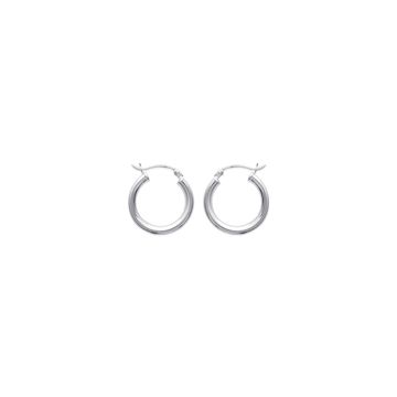 Créoles Argent 925 Rhodié