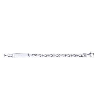 Identité Argent 925 Rhodié