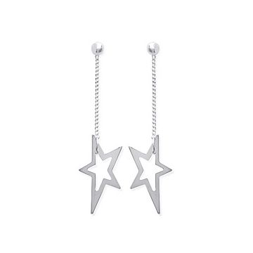 Boucles D'oreilles Argent 925 Rhodié