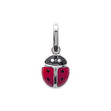 Pendentif Argent 925 Rhodié Émail
