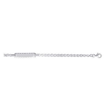 Identité Argent 925 Rhodié