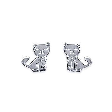 Boucles D'oreilles Argent 925 Rhodié