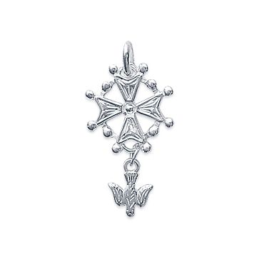 Pendentif Argent 925 Rhodié