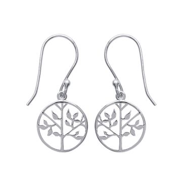 Boucles D'oreilles Argent 925 Rhodié