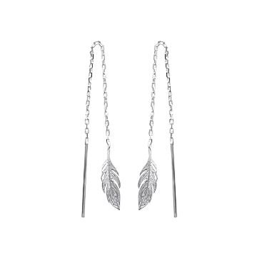 Boucles D'oreilles Argent 925 Rhodié