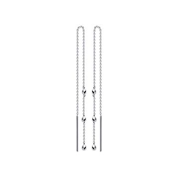 Boucles D'oreilles Argent 925 Rhodié