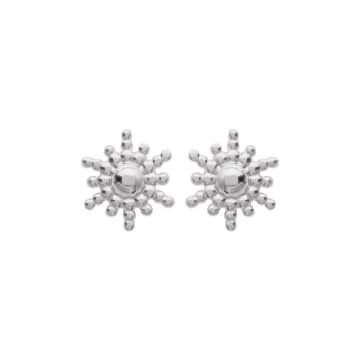 Boucles D'oreilles Argent 925 Rhodié