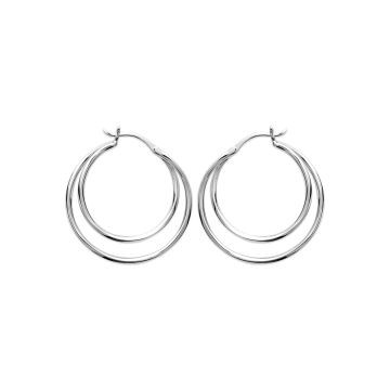 Créole Argent 925 Rhodié