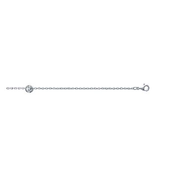 Bracelet Argent 925 Rhodié Oxyde De Zirconium