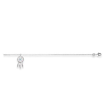 Chaine Cheville Argent 925 Rhodié Ps