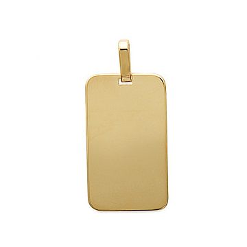 Pendentif Plaqué Or 750 3 Microns