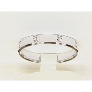 Alliance Fantaisie Or Blanc