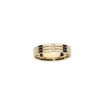 Alliance Or Jaune Diamant 0.05 Ct