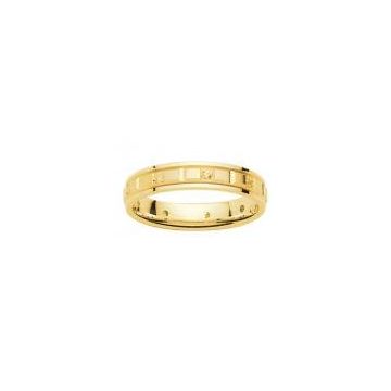 Alliance Or Jaune Diamant 0.15 Ct