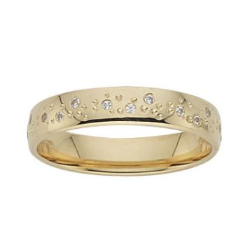 Alliance Or Jaune Diamant 0.12 Ct