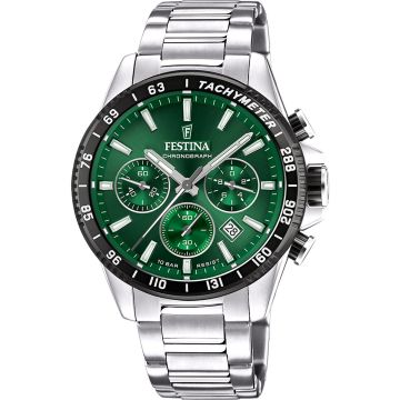 Montre Homme Acier Timeless Chronographe